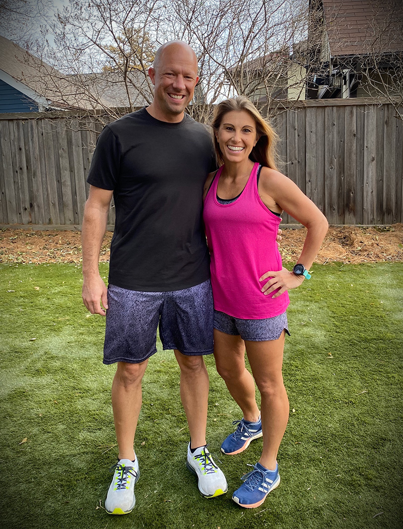 This is us...in shorts